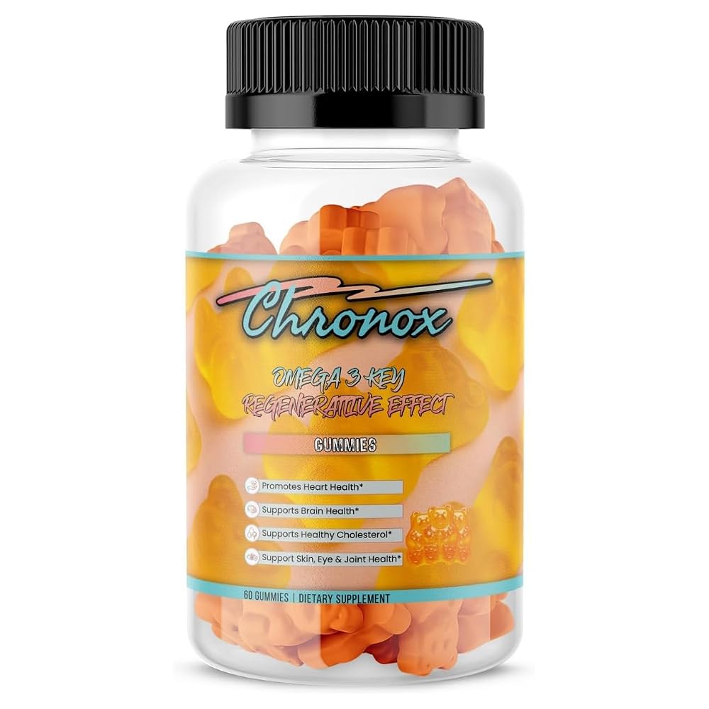 Chronox Omega 3 Fish Oil Gummies Orange Flavor - 1 Count
