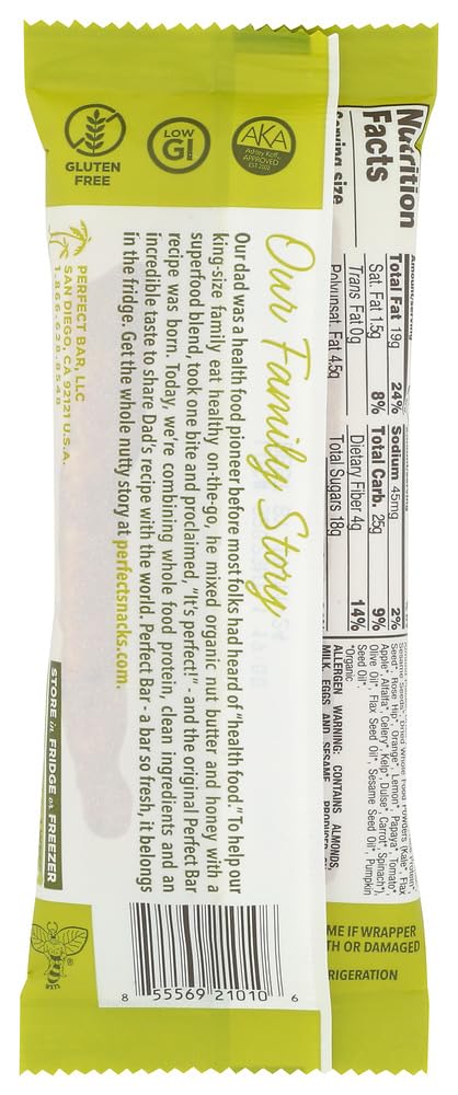 Perfect Foods Bar Almond Butter Protein Bar - 16 Count - image 2