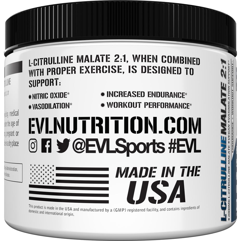Evlution L-Citrulline Malate 2:1 Powder - 100 Servings - image 5