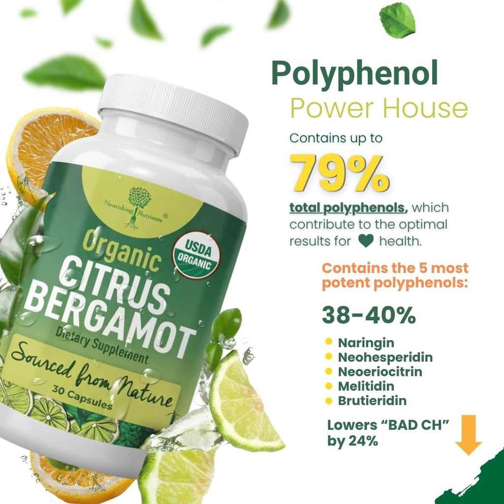 Nourishing Nutrients Citrus Bergamot Organic - 30 Capsules - image 5
