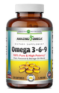 Amazing Nutrition Omega 3.6.9 1200 mg - 120 Softgels