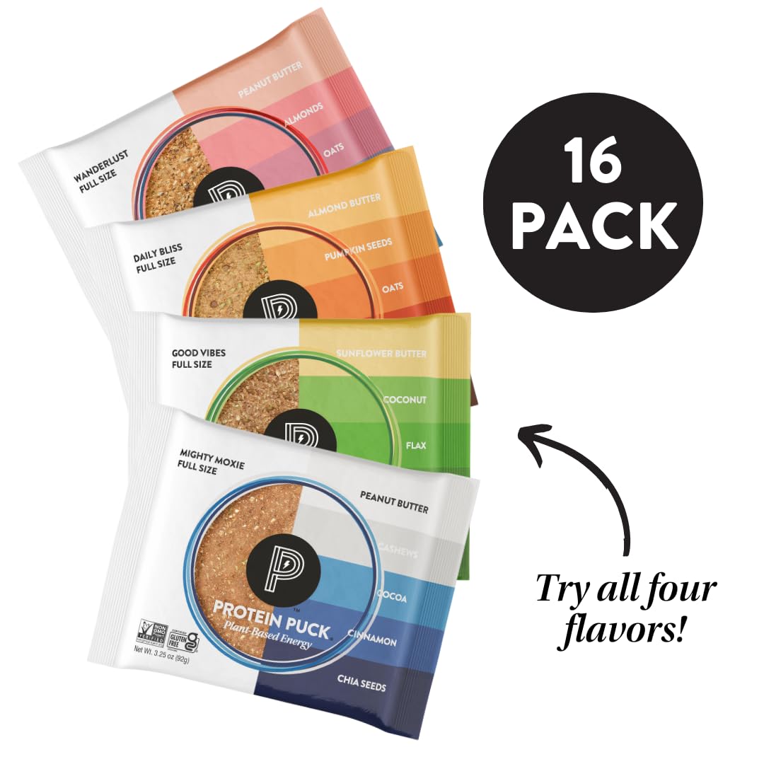 Protein Puck Plant Based Bars 16 Count 3.25 oz Full Size Parent