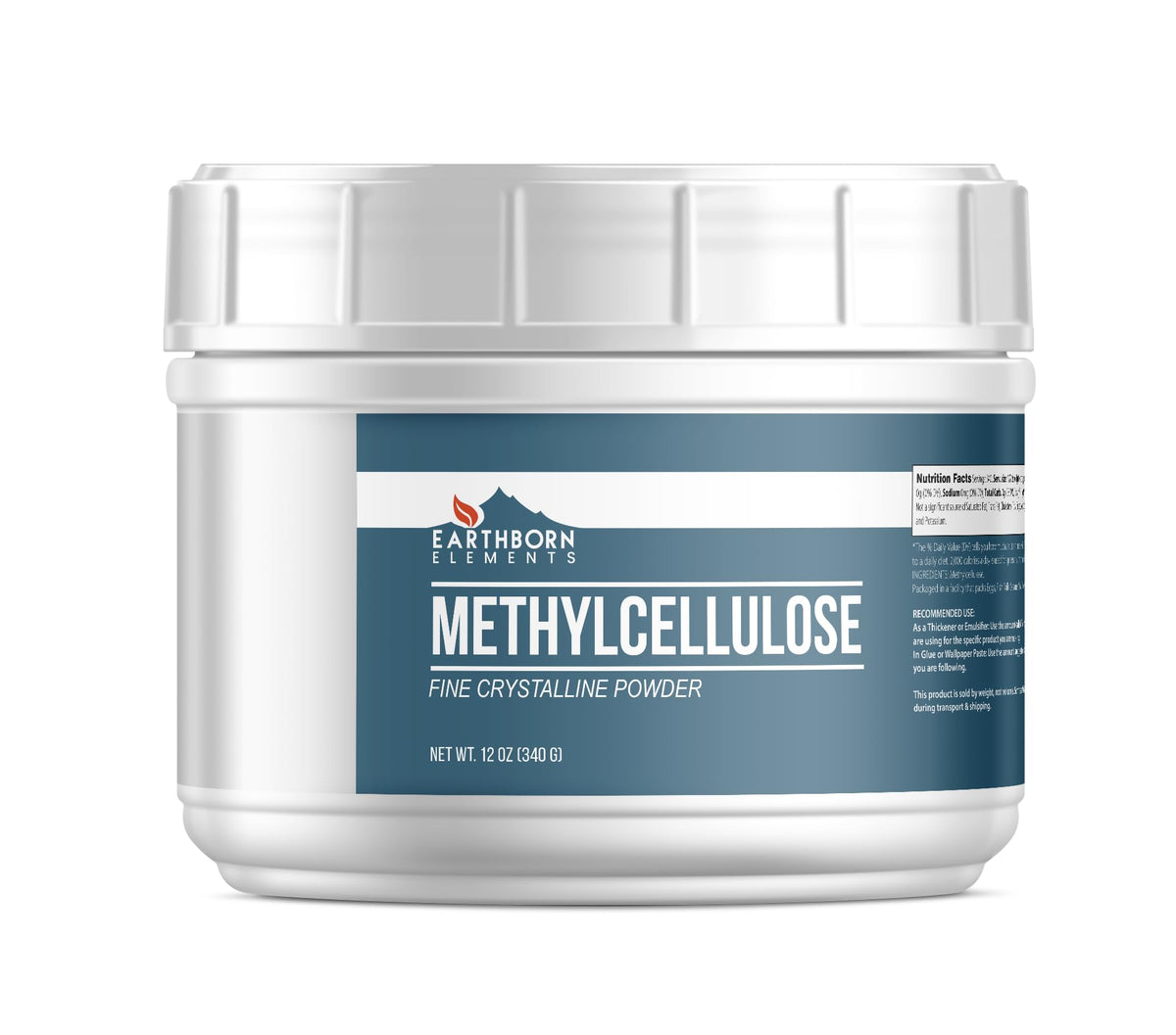 Earthborn Elements Methylcellulose Powder - 12 oz