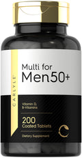 Carlyle Multivitamin for Men 50+ - 200 Caplets