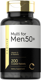 Carlyle Multivitamin for Men 50+ - 200 Caplets
