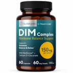 Sunergetic Premium DIM Supplement 150mg - 60 Vegetarian Capsules