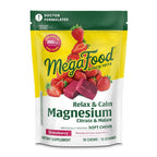 MegaFood Magnesium Relax Plus Calm Strawberry Chews - 30 Count