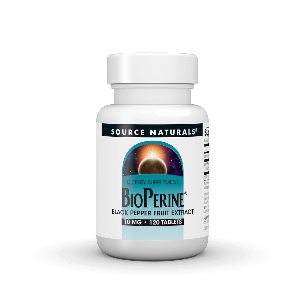 Source Naturals BioPerine 10 mg - 120 Tablets