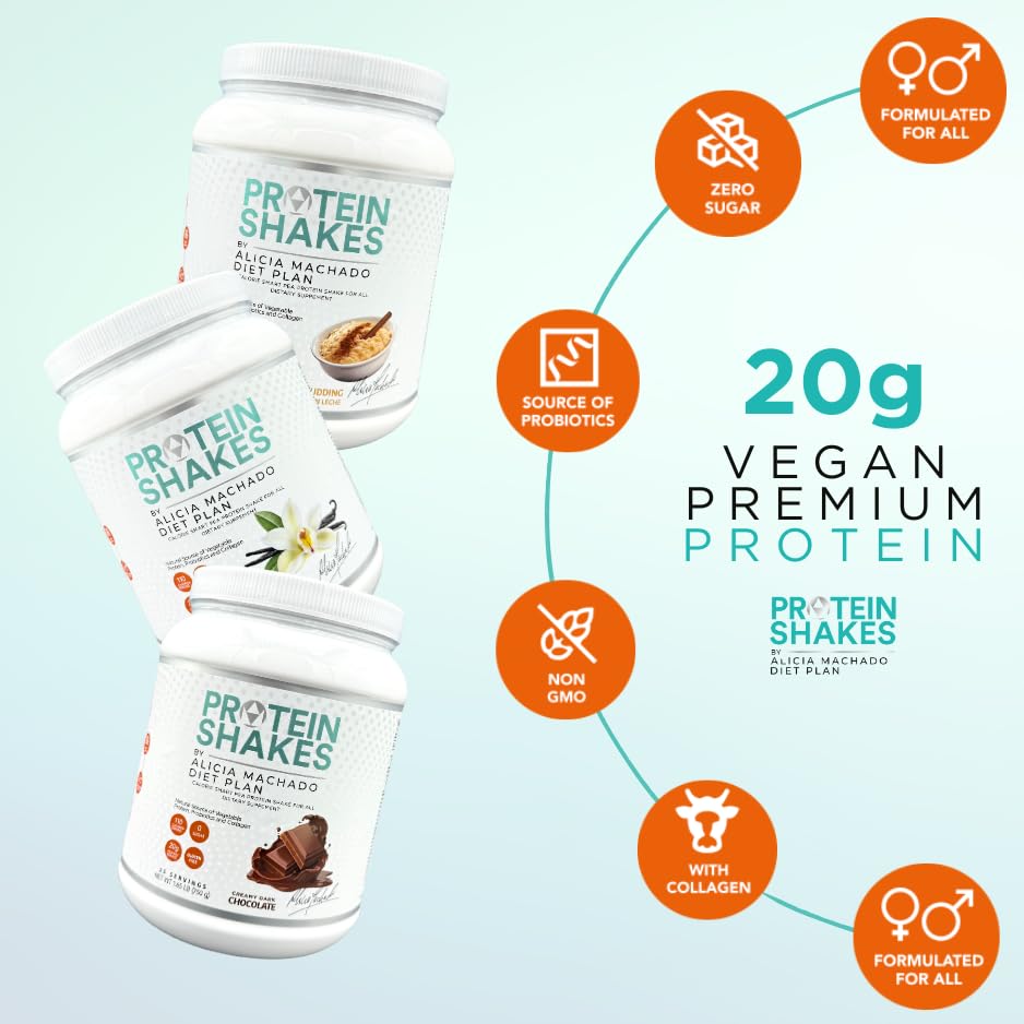 Alicia Machado Diet Plan Vanilla Meal Replacement Shake - 25 Servings - image 5