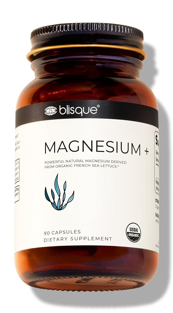 Blisque Magnesium Support Supplement - 90 Capsules