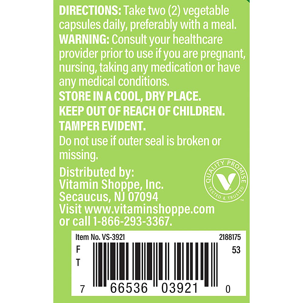 The Vitamin Shoppe Lion's Mane Nootropic Mushroom Formula