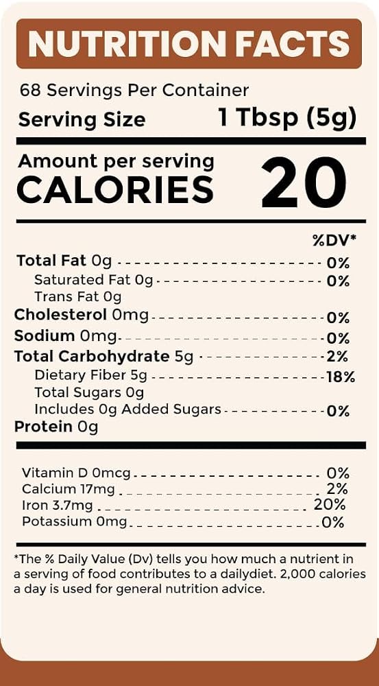 Sownandgrown Psyllium Husk Whole Fiber Supplement - 12 Ounce - image 2