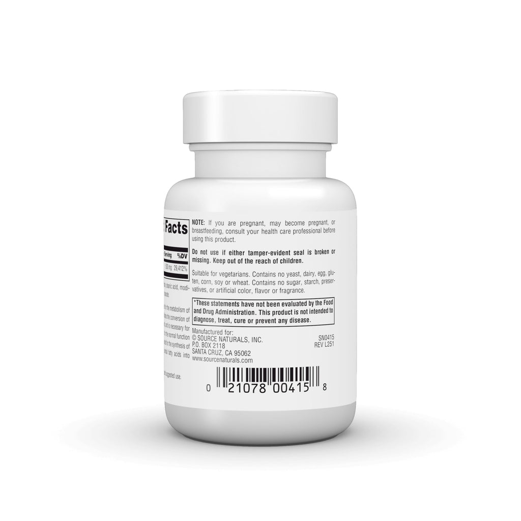 Source Naturals Vitamin B-6 500 mg - 50 Tablets - image 4