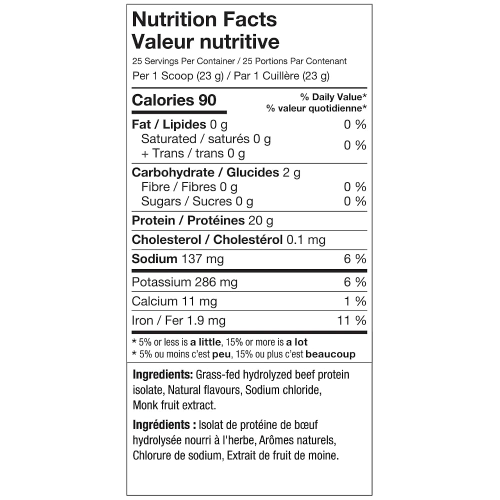 ALT Nutrition Grass-Fed Beef Protein Isolate Powder