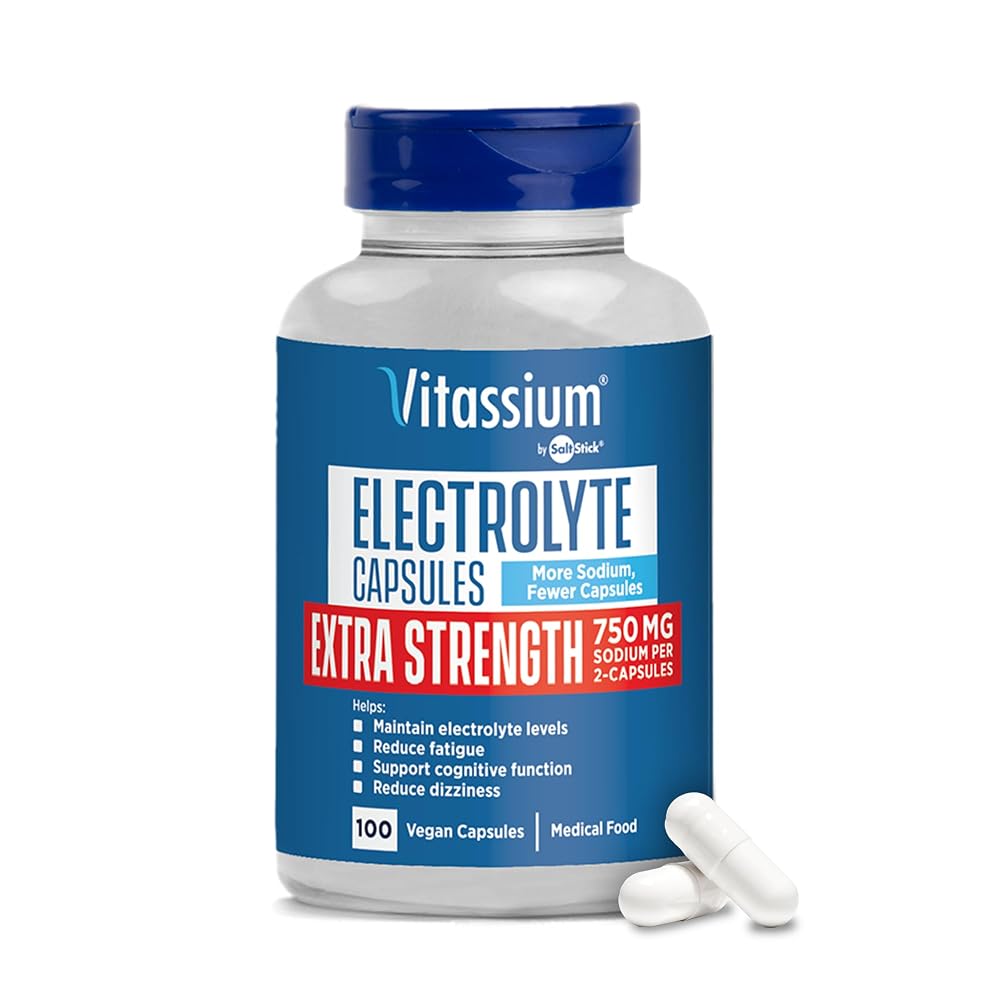Vitassium Electrolyte Capsules - Electrolytes for Dietary Management