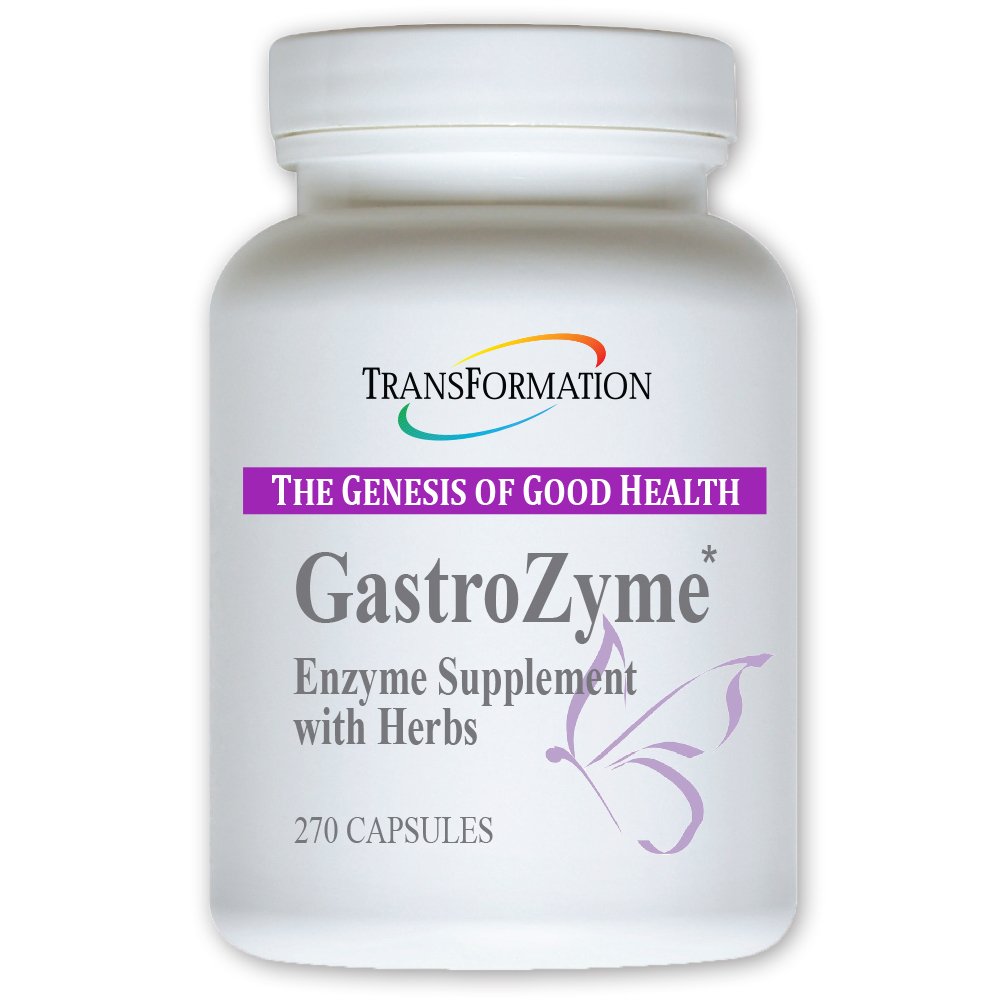 TRANSFORMATION GastroZyme Digestive Enzyme Supplement - 270 Capsules