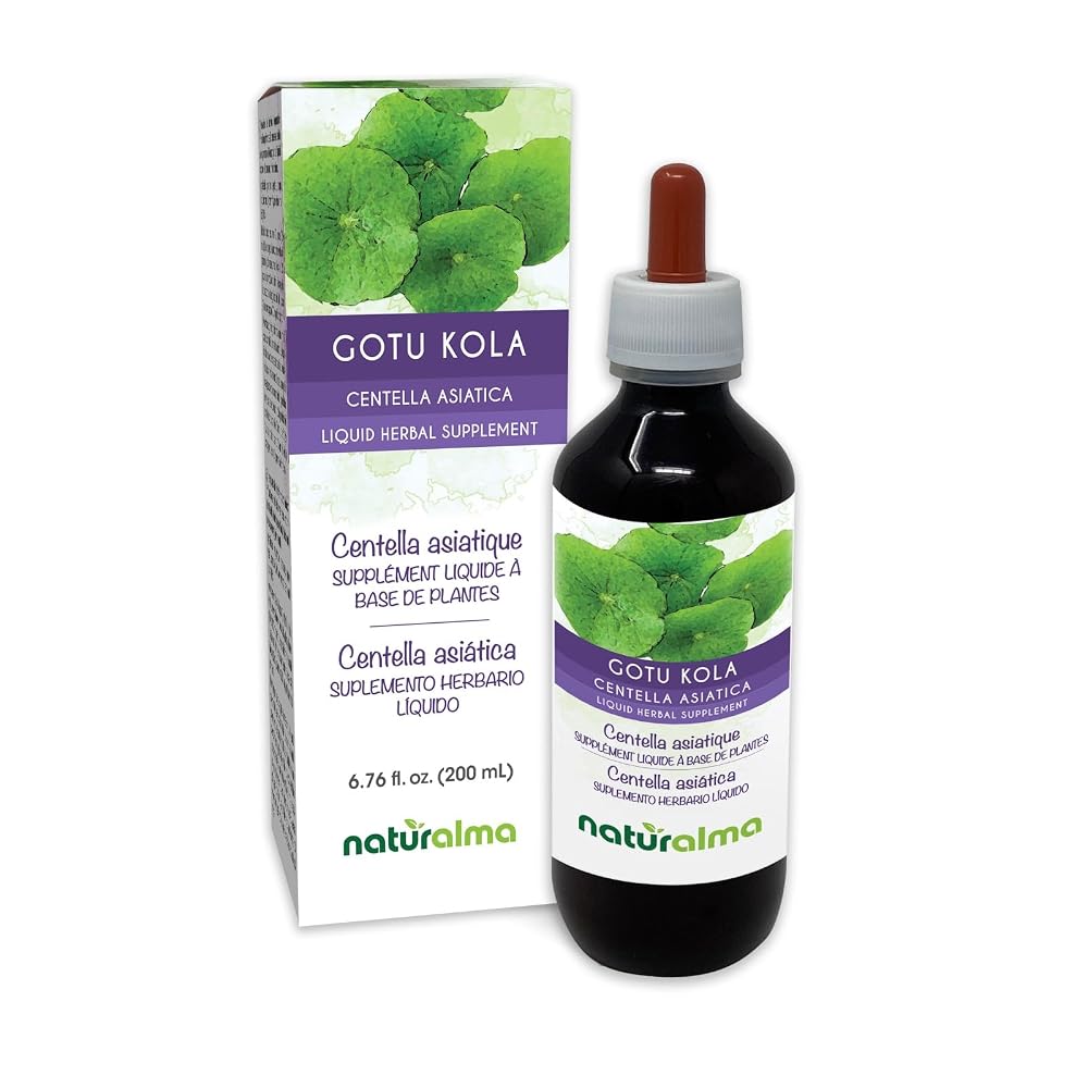 Naturalma Gotu kola (Centella asiatica) herb Alcohol-Free Tincture