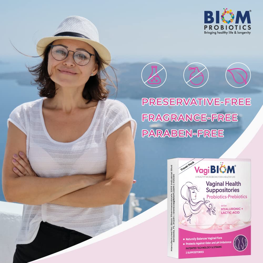 VagiBiom Probiotic Suppository Travel Pack - 2 Count - image 8