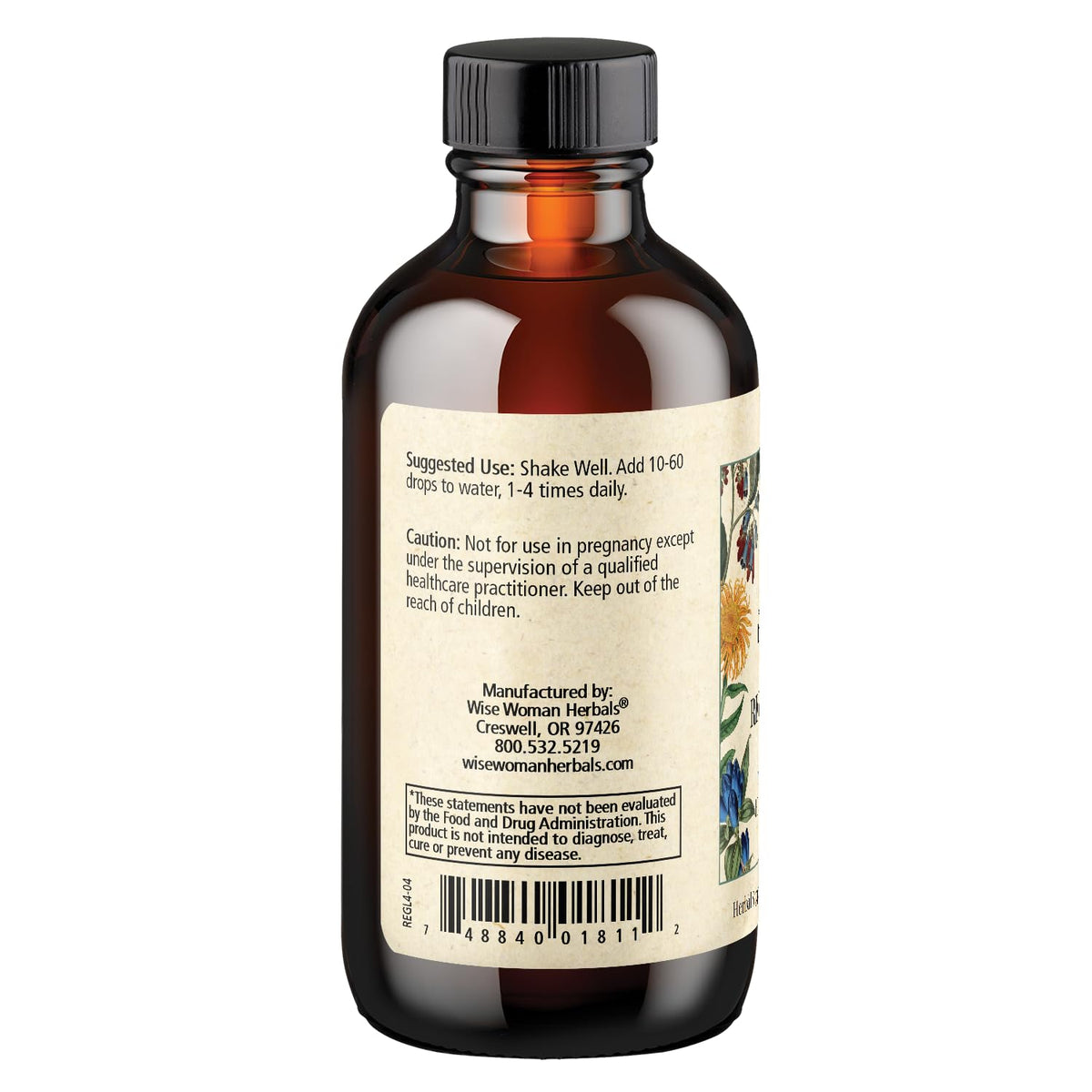 Wise Woman Herbals RespiGuard Glycerite Respiratory Support - 2 Fl Oz - image 4