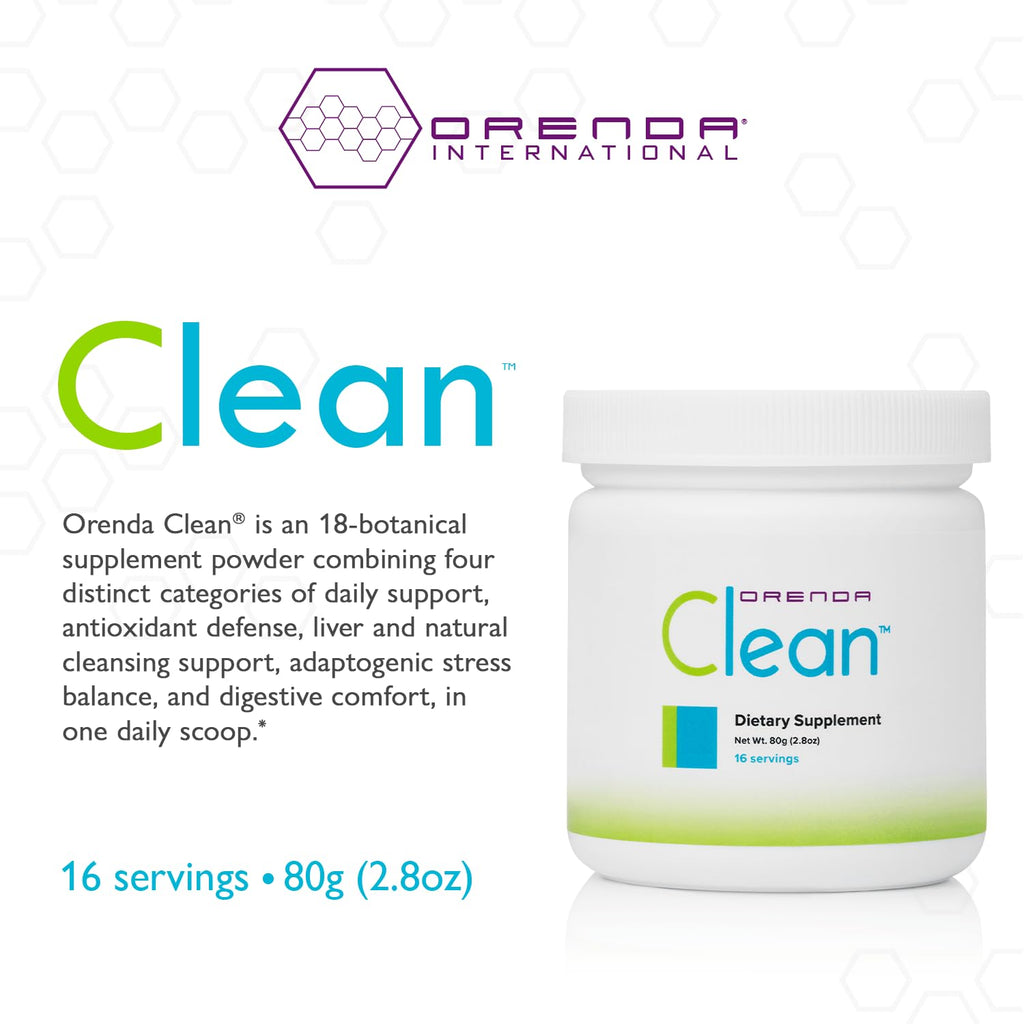 Orenda Clean 18-Botanical Powder Milk Thistle Liver Support - 80g - image 3