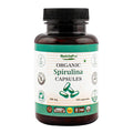 NUTRINPRO Organic Spirulina Capsules - 100% Pure Vegan