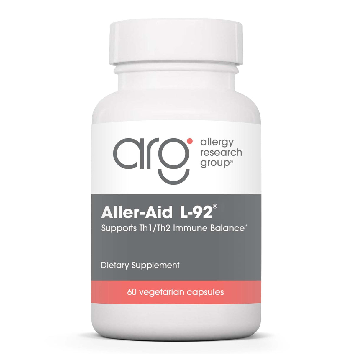 Allergy Research Group Aller-Aid L-92 Postbiotic Immune Capsules - 60 Capsules