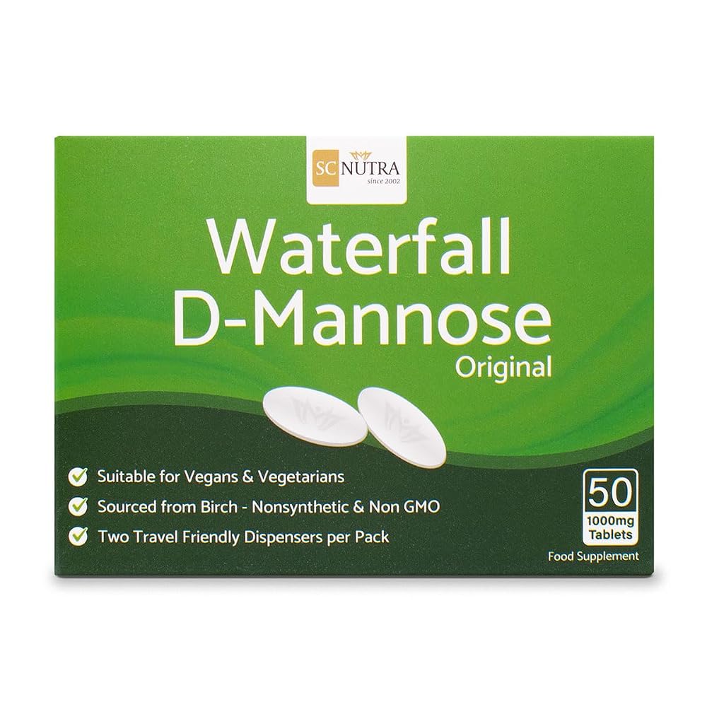 Sweet Cures D-Mannose 1000mg Tablets - 50 Tablets - image 2
