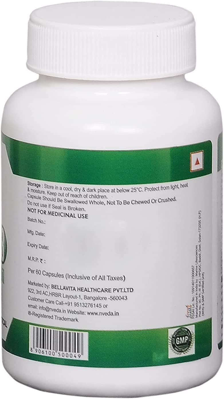 TARIN Nveda Omega 3 Fish Oil 1000 mg - 60 Softgels - image 2