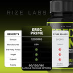 Rize Labs Erec Prime All-Natural Performance Formula - 300 Capsules - image 7