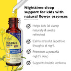 RESCUE Sleep Kids Dropper Natural Sleep Support - 10mL - image 2