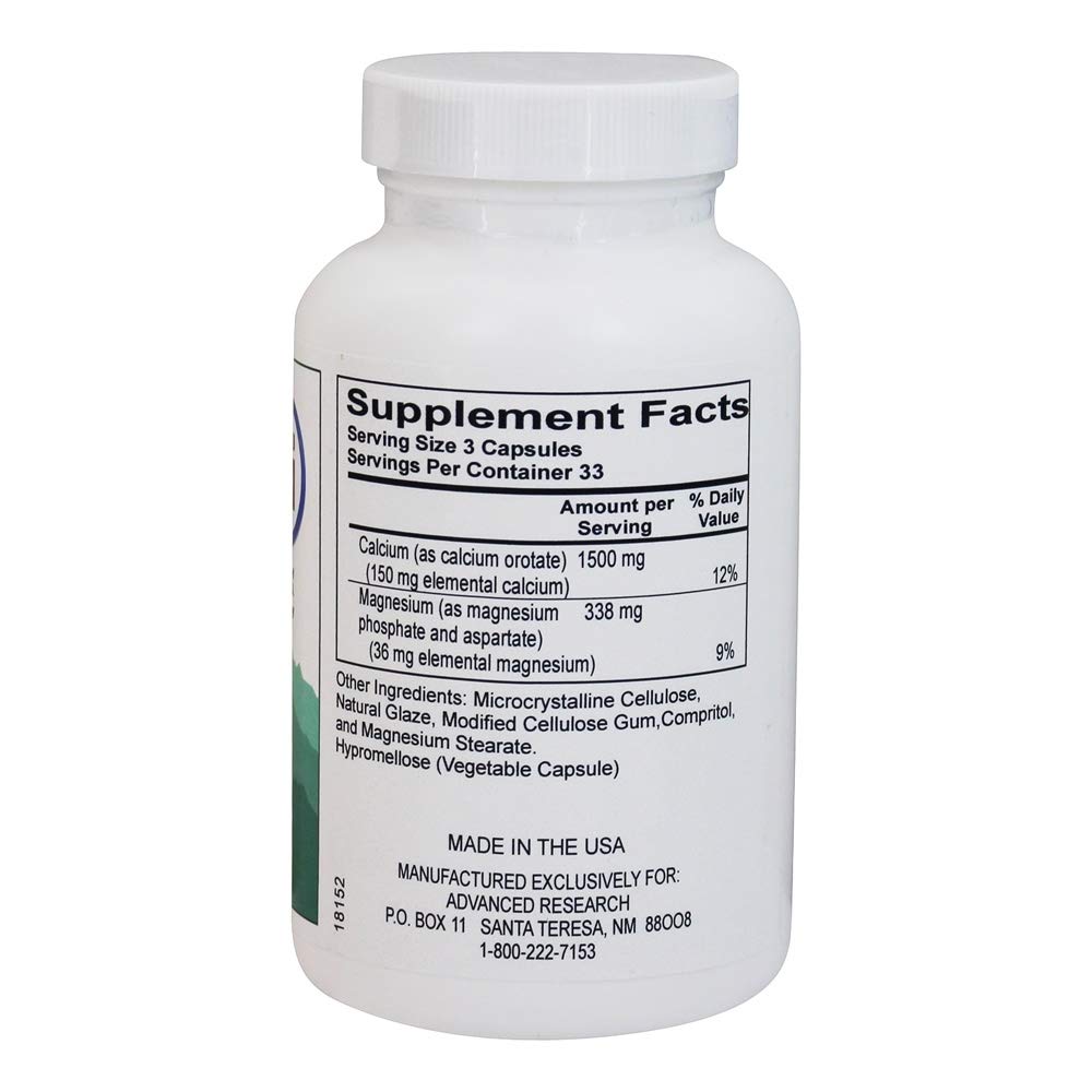 Advanced Nutritional Research Calcium Orotate - 100 Tablets - image 2