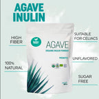 NBF Natura Bio Foods Organic Agave Inulin Powder - 16 oz - image 5