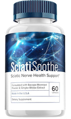 Indelo SciatiSoothe Brain Supplement Focus Pills - 60 Capsules