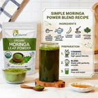 Grenera Organic Moringa Powder - 2.2 lbs (1 kg) - image 3