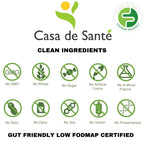 Casa de Sante FODMAP Digestive Enzymes with Probiotics - 60 Vegetarian Capsules - image 9