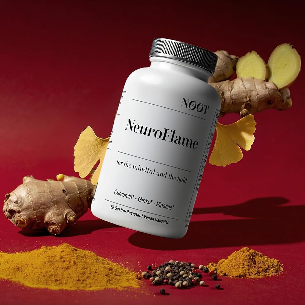 NØØT Neuro Flame Ginkgo Biloba Brain Supplement - 60 Capsules - image 3