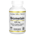 California Gold Nutrition Bromelain 500 mg - 90 Vegetarian Capsules