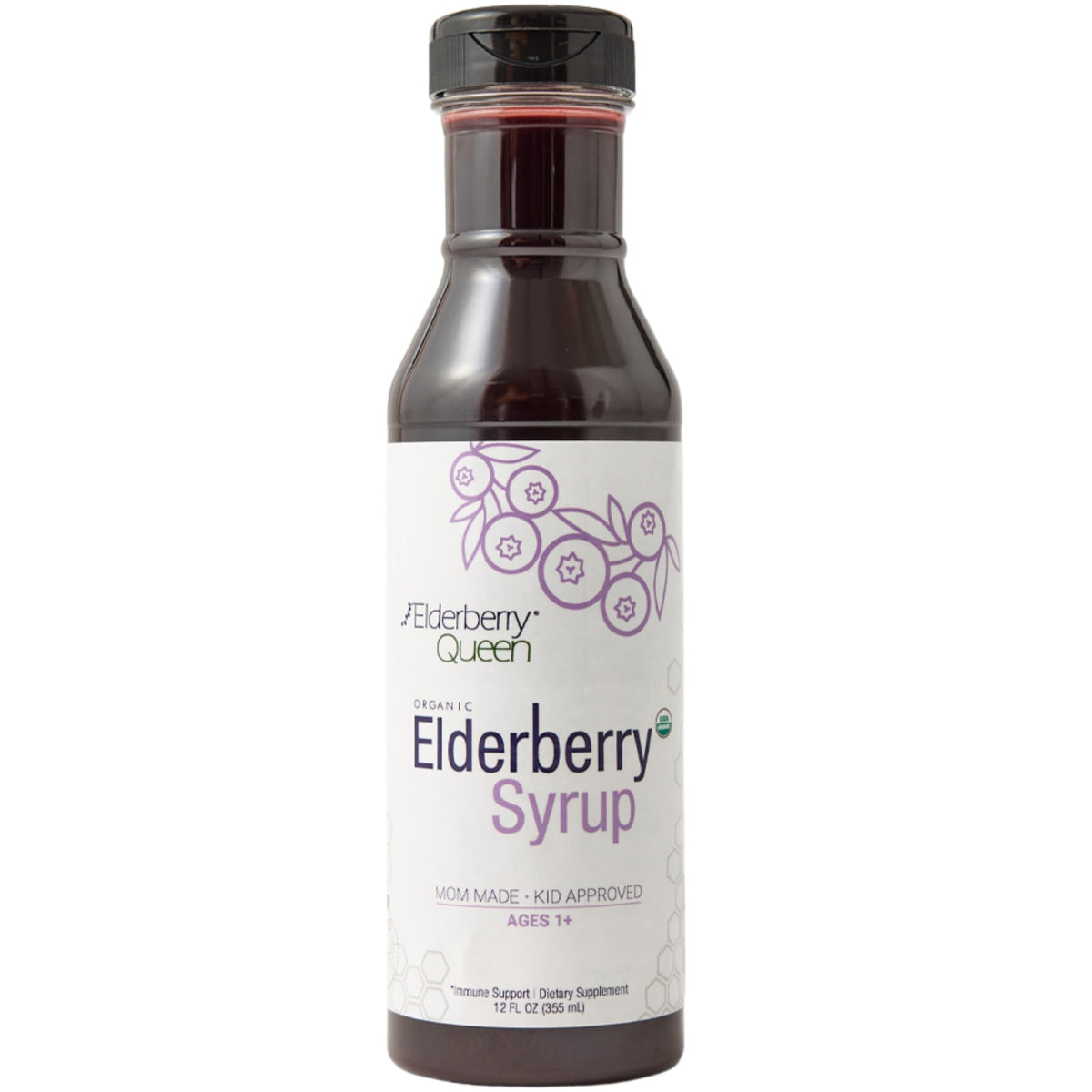 Elderberry Queen Organic Elderberry Liquid Supplement