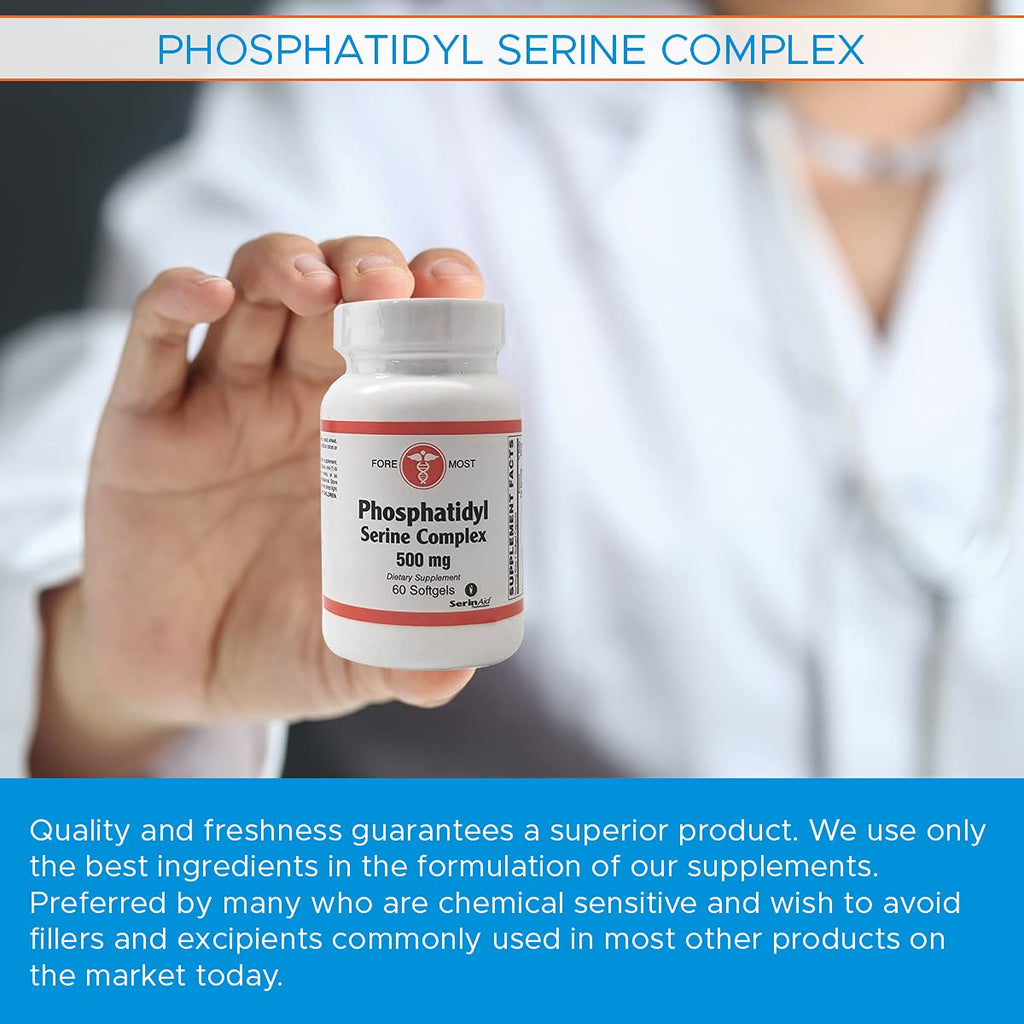Holistic Health Phosphatidyl Serine Complex - 60 Softgels - image 6
