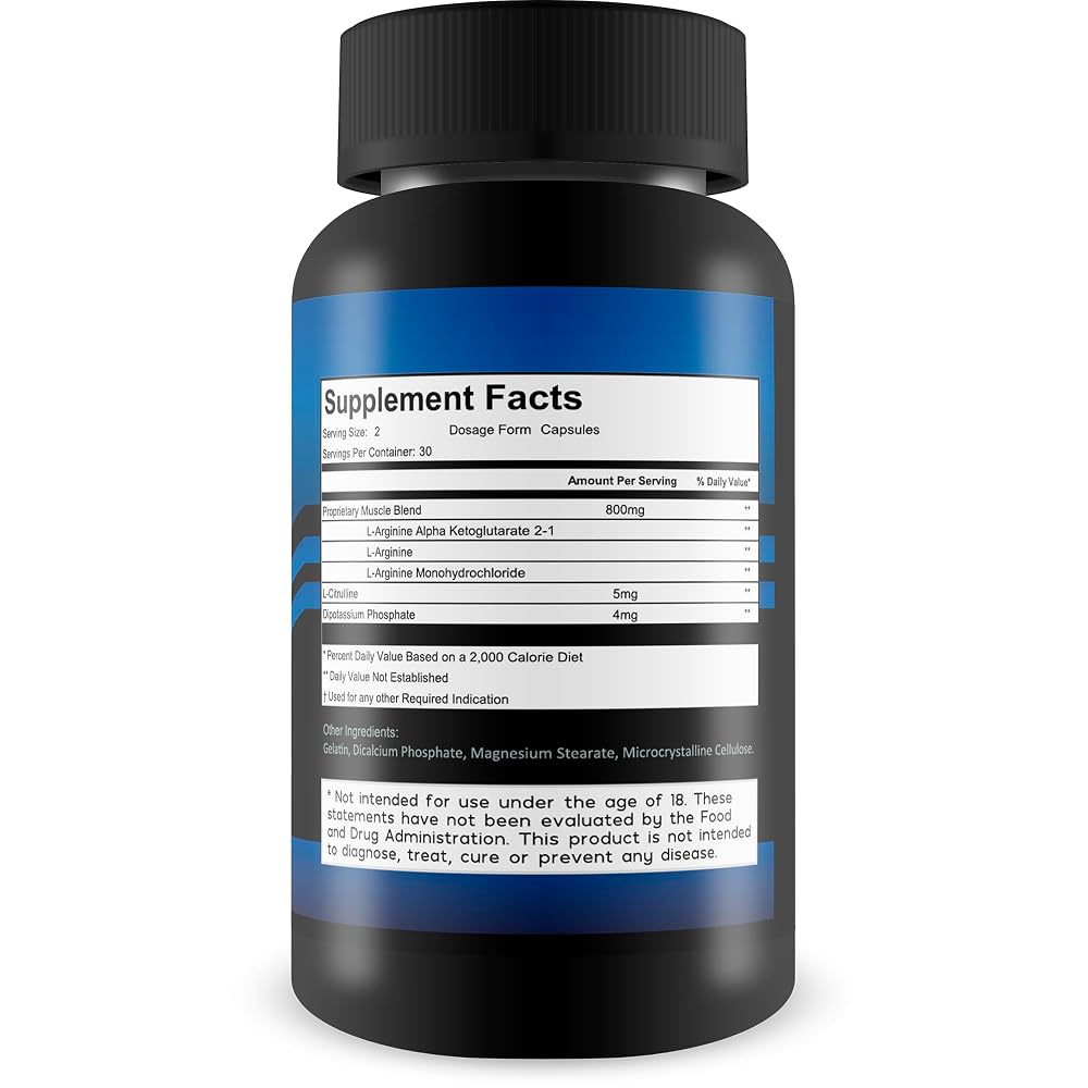 Happy Health Marketplace Pro Blue Vigor Max Male Blood Flow - 60 Capsules - image 2