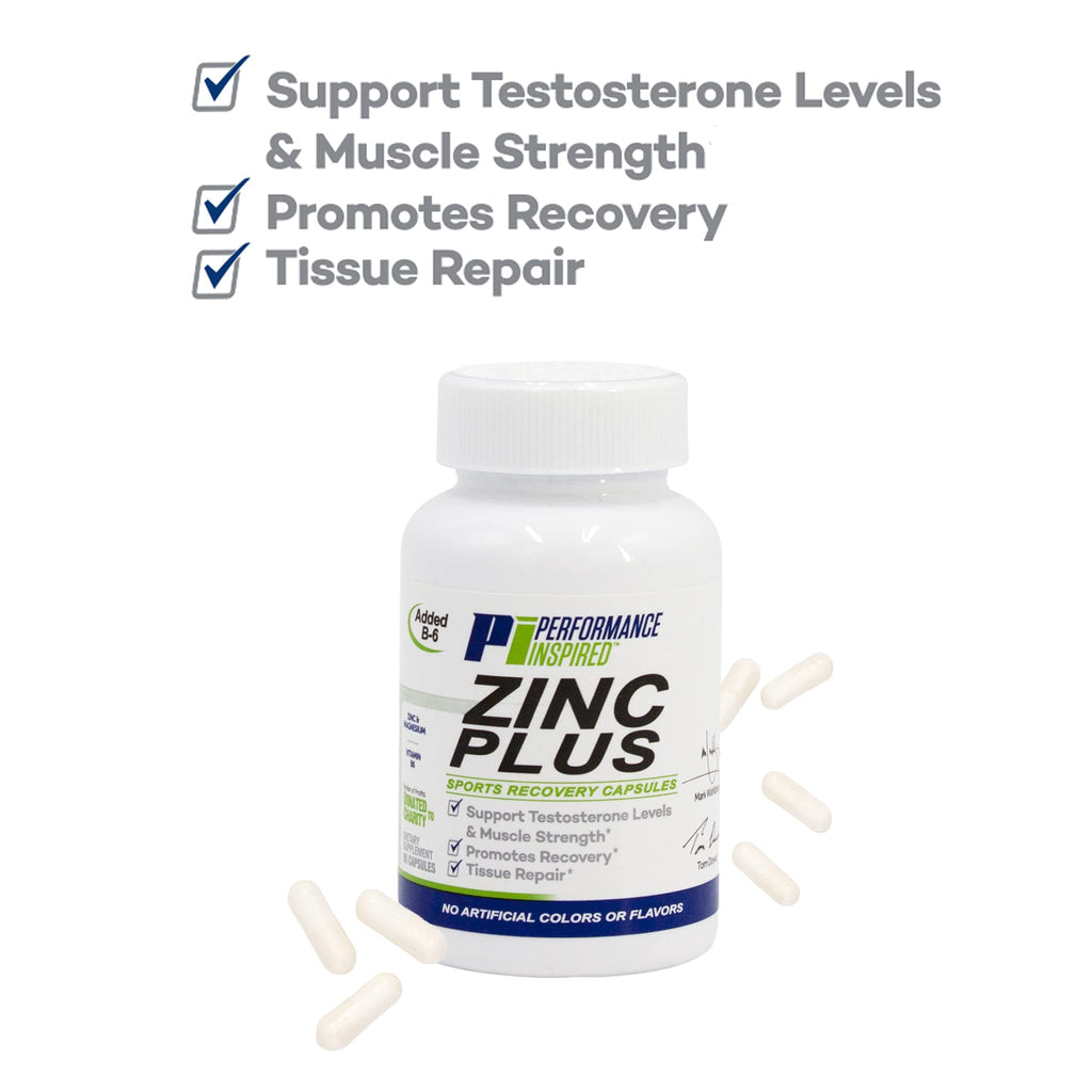 Performance Inspired Zinc+ Capsules with Magnesium & B6 - 90 Count - image 4