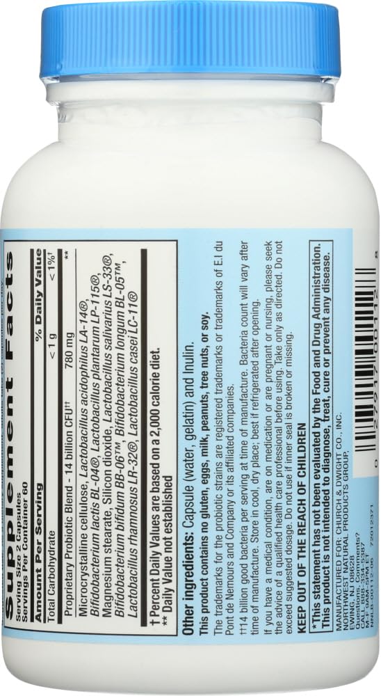 Nutrition Now PB8 Acidophilus Probiotic - 480 Capsules - image 3