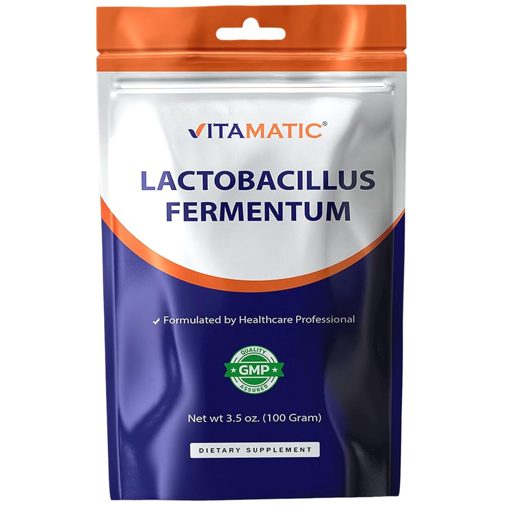 Vitamatic Lactobacillus Fermentum Probiotic Powder - 100 Servings