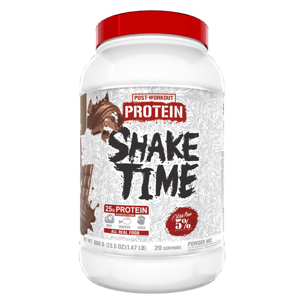 5% Nutrition Shake Time Animal Based Protein Powder