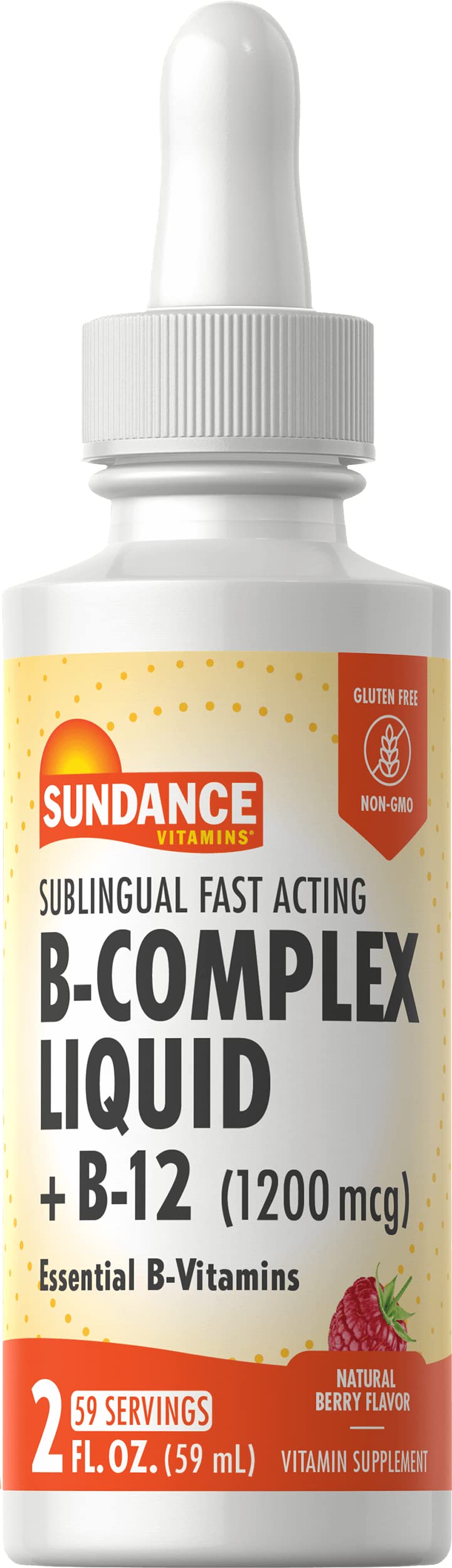 Sundance B + B12 Complex 1200 mcg Liquid - 6 oz (Pack of 3)