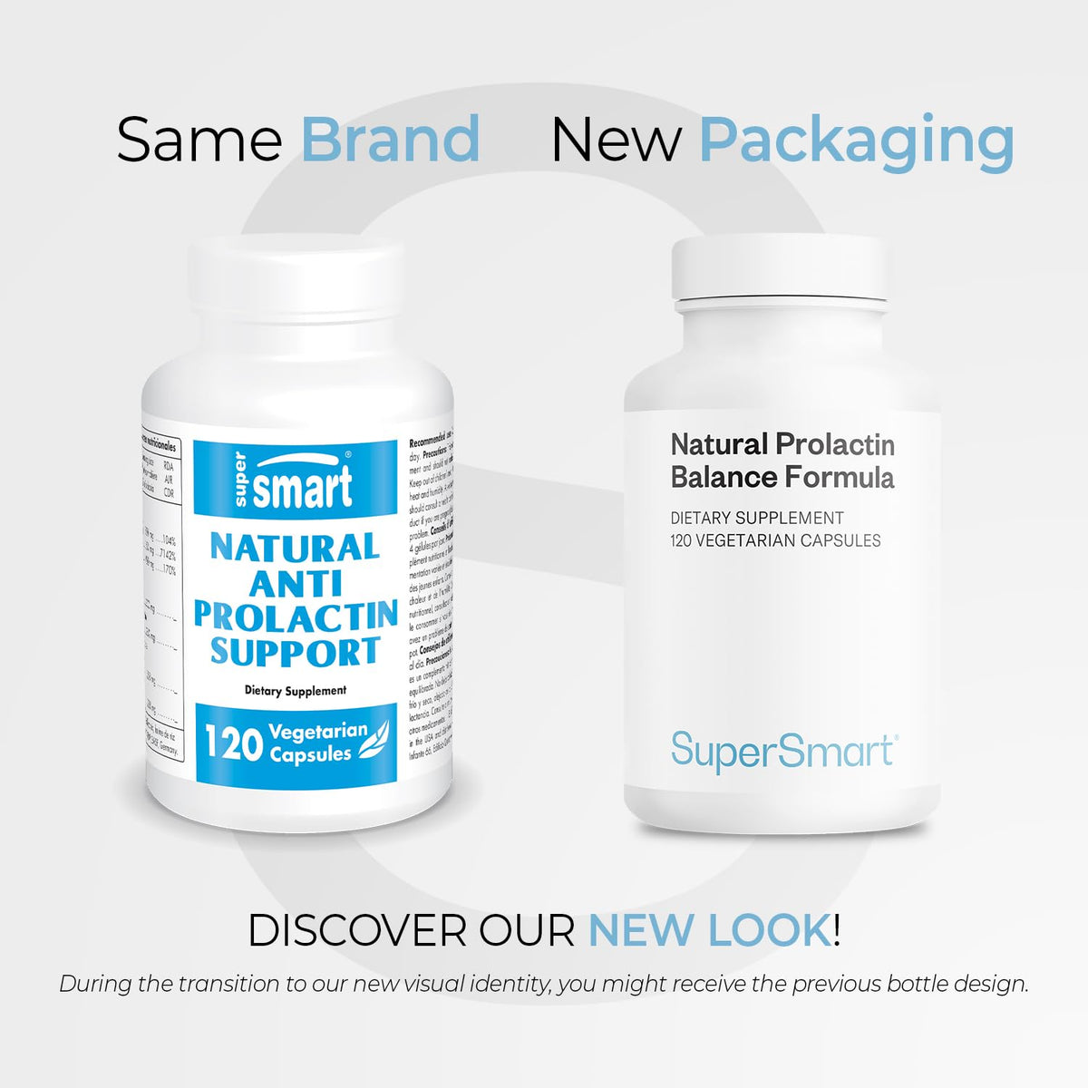 Supersmart Natural Anti Prolactin Supplement - 120 Vegetarian Capsules - image 2