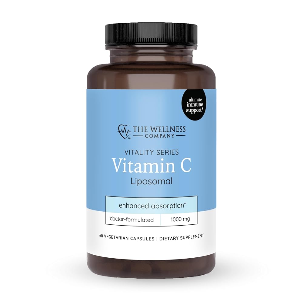 The Wellness Company Liposomal Vitamin C Immune Support - 60 Capsules