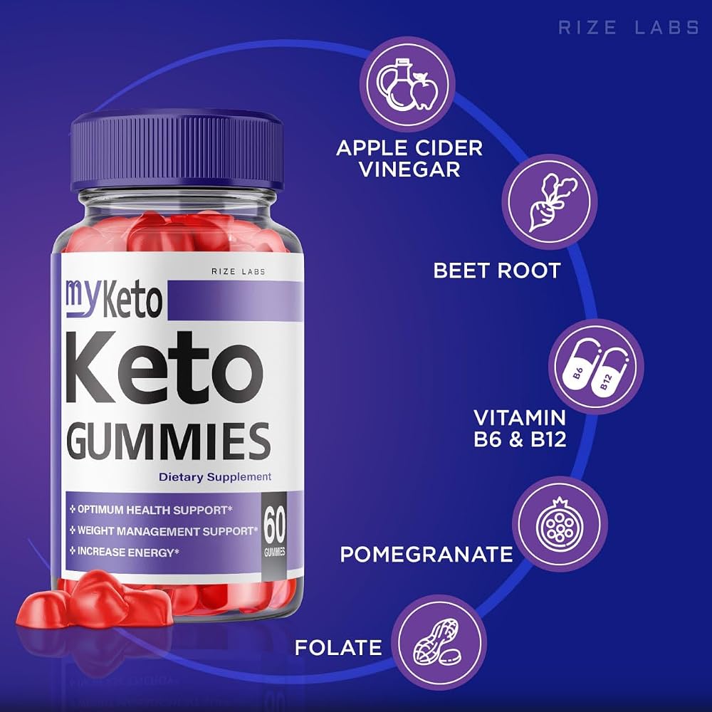 rize labs My Keto ACV Gummies Weight Loss Support - 180 Gummies - image 4