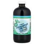 World Organic Liquid Chlorophyll 100mg with Spearmint - 16 Fl Oz