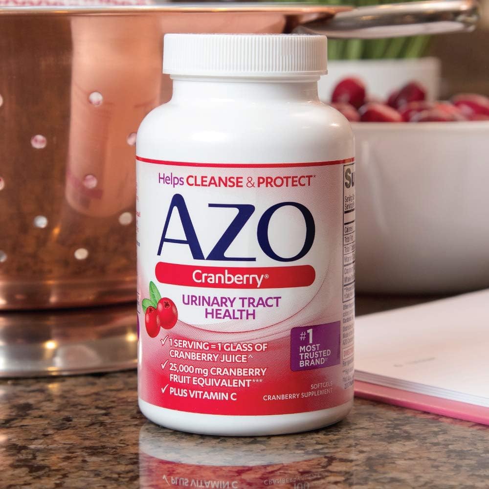AZO Cranberry Urinary Tract Health Softgels - 100 Count - image 8